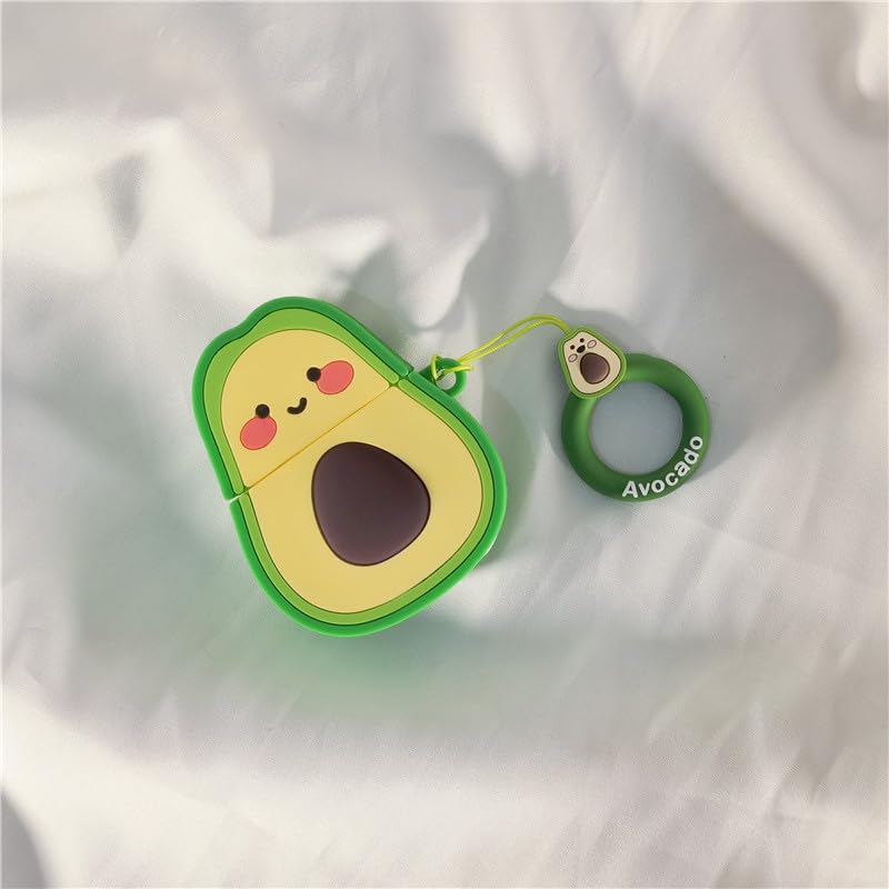Suublg Case for AirPods 2nd/1st Generation Earbuds, Suublg Silicone Cartoon Case Protective Shockproof Covers with Multiple Styles of Design for AirPods 1 and for AirPods 2 - Image 2